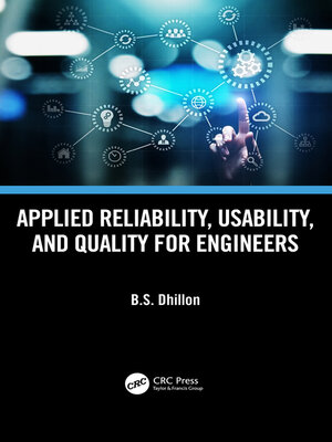 cover image of Applied Reliability, Usability, and Quality for Engineers